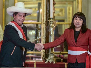 Castillo nomeia ex-presidente do parlamento peruano para o cargo de primeira-ministra