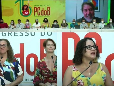 PCdoB: líderes políticos, governadores, artistas e cientistas saúdam o 15º Congresso