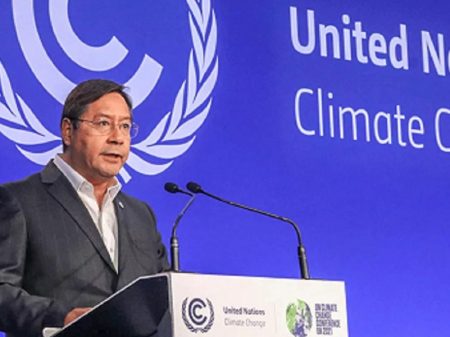 Presidente boliviano adverte  que ‘colonialismo do carbono’ não solucionará crise climática