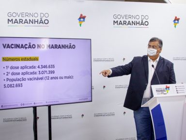 Com avanço da vacinação, Flávio Dino flexibiliza uso de máscaras no Maranhão