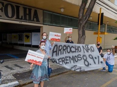 Após mobilização e greve, jornalistas de São Paulo garantem acordo com reposição salarial