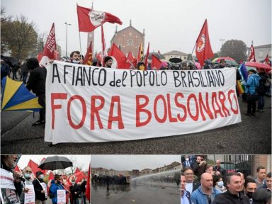 Moradores de cidade italiana protestam contra presença e homenagem ao pária