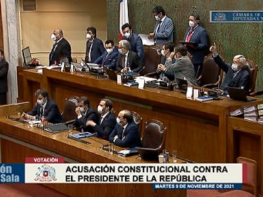 Deputados chilenos aprovam abertura de processo de impeachment de Piñera