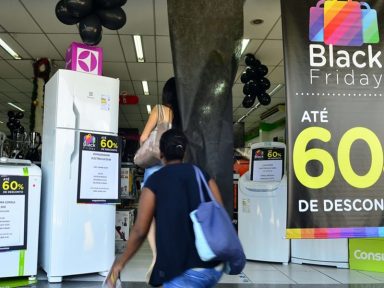Venda de eletrônicos cai 30% na Black Friday