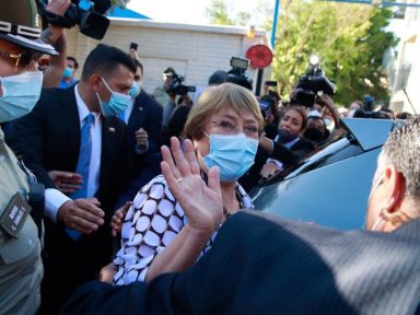 Bachelet: “Voto com a esperança de um Chile melhor para todos”