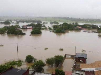 Governo da Bahia decreta situação de emergência em mais 47 cidades atingidas pelas chuvas