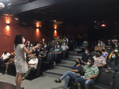 Cine-Teatro Denoy de Oliveira realizou ‘sessão de esperança’ com a exibição de Narradores de Javé