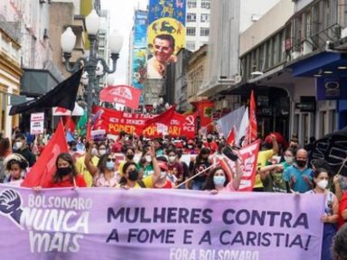 UBM e CMB conclamam “união das mulheres pelo Fora Bolsonaro”