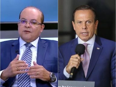 Doria e Ibaneis se opõem ao negacionismo  de Bolsonaro e defendem passaporte da vacina