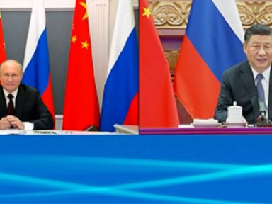 “China e Rússia se apoiam mutuamente como esteios da justiça e do multilateralismo”