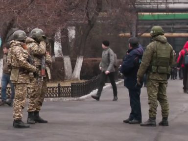 Forças do Tratado de Segurança CSTO concluem saída do Cazaquistão