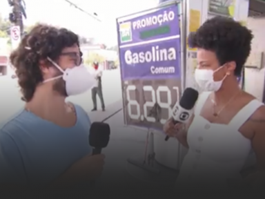 Primeiramente, “Fora Bolsonaro!”, diz, ao vivo, entrevistado da Globo