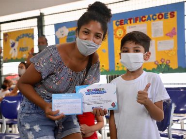 Prefeitura do Rio de Janeiro inicia vacinação de crianças nas escolas