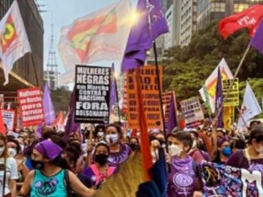 Atos no Dia da Mulher denunciam machismo e política de fome do governo Bolsonaro