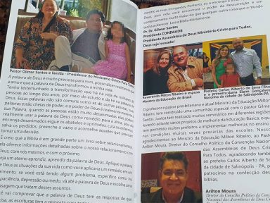 Pastores da propina distribuíram bíblias com foto do ex-ministro Milton Ribeiro
