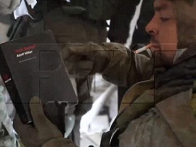 Material de propaganda e apologia nazista é localizado em bases do Batalhão Azov no Donbass
