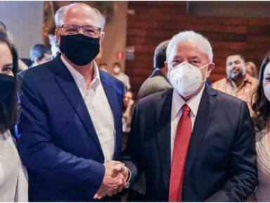 Alckmin acerta filiação ao PSB em encontro com o presidente do partido