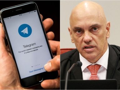 STF determina bloqueio do Telegram em todo país por afronta à Justiça e à PF