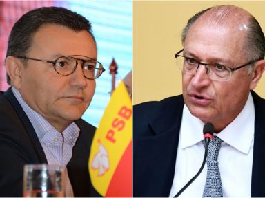 Alckmin se filia ao PSB e diz que deve levar cerca de 10 aliados para a legenda