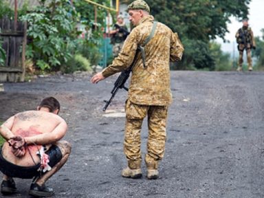 Nazistas ucranianos mantinham campo de concentração e centro de torturas em Lugansk