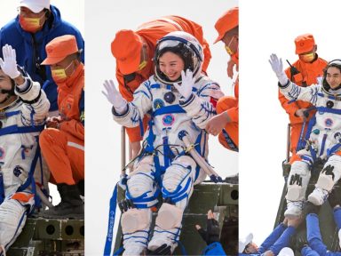 Astronautas chineses concluem com êxito a missão espacial tripulada mais longa do país