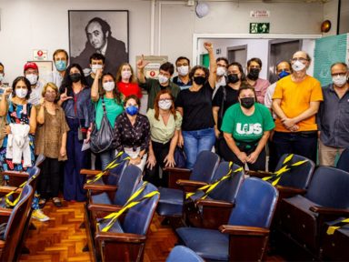 Jornalistas de SP ressaltam papel da categoria na resistência a Bolsonaro
