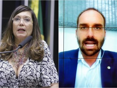 Conselho de Ética abre processo contra Eduardo Bolsonaro e Bia Kicis por ofensas e fake news