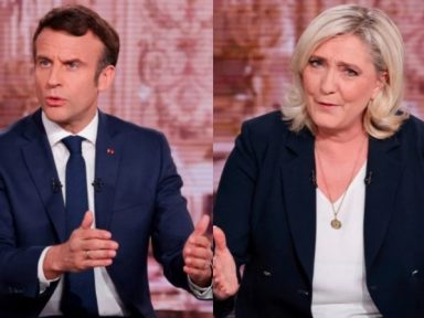 Macron enfrentará Le Pen no 2º turno, apontam pesquisas de boca de urna