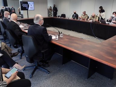 Fachin e Moraes recebem ministro da Defesa pela segurança das eleições e das urnas eletrônicas