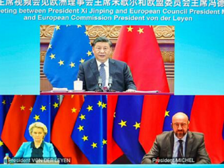 Xi chama Europa a uma política externa própria e independente