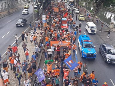 Garis suspendem greve até segunda-feira por conta das chuvas que atingem o Rio de Janeiro