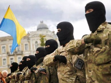 Mídia dos EUA canoniza nazistas do Batalhão Azov, que antes repudiara