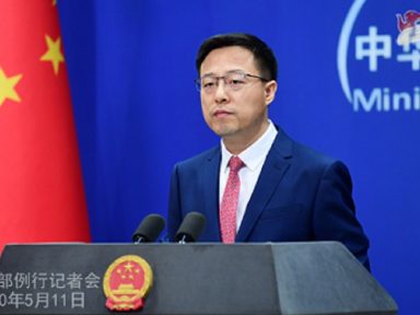 Porta-voz da China ironiza promessa da Otan de não se expandir a leste “nem um centímetro”