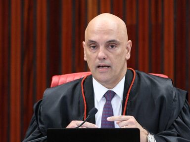 “Não permitiremos desrespeito à vontade soberana do povo”, disse Moraes, eleito presidente do TSE