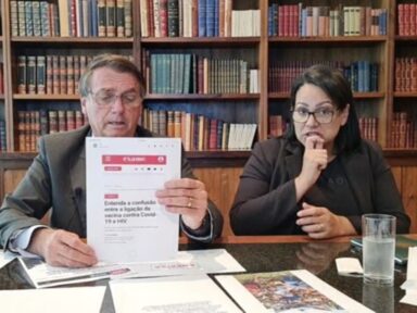 Moraes prorroga por 60 dias inquérito contra Bolsonaro por ligar vacina da Covid à Aids