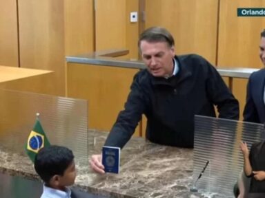 Para Bolsonaro, “parte sadia do povo brasileiro” está nos EUA e não no Brasil