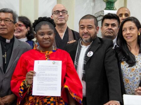 Encontro de Francia Márquez com religiosos propõe “reconciliação, paz e futuro para a Colômbia”