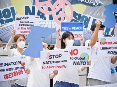 Países da Ásia não devem ficar sob ‘muro perigoso’ da Otan, alerta Global Times