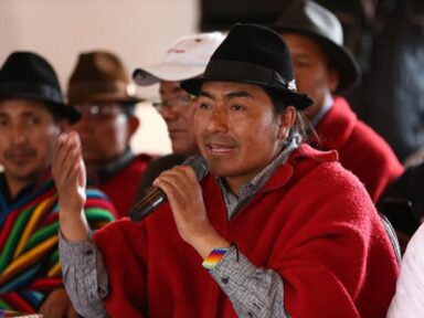 Manifestantes no Equador exigem maior redução no preço dos combustíveis