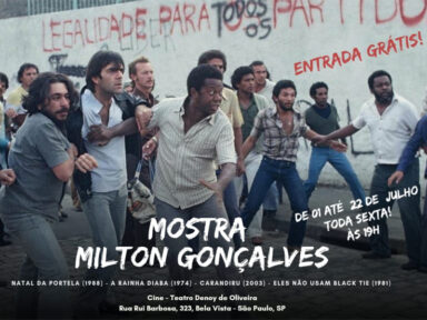 UMES realiza mostra de cinema em homenagem a Milton Gonçalves
