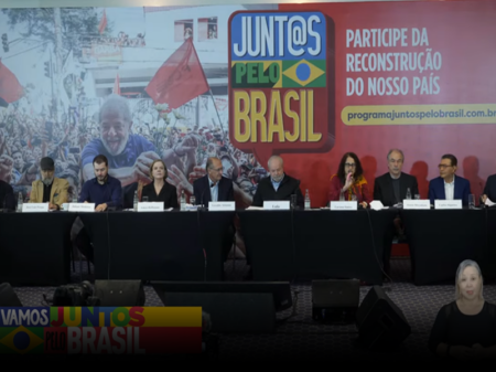 Lula e Alckmin apresentam ao Brasil as diretrizes para a Reconstrução Nacional