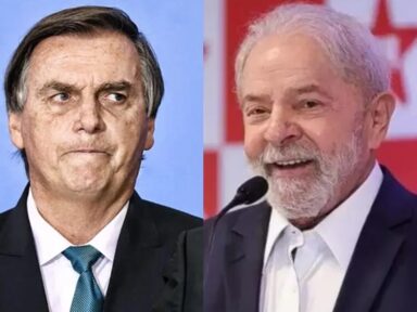 Pesquisa IPEC mostra Lula estável com 44% e Bolsonaro em queda, de 32% para 31%