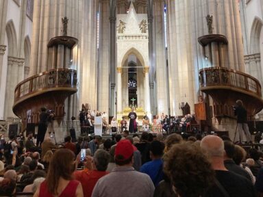Ato inter-religioso lota Catedral da Sé: “Unir forças para que a civilização vença a barbárie”