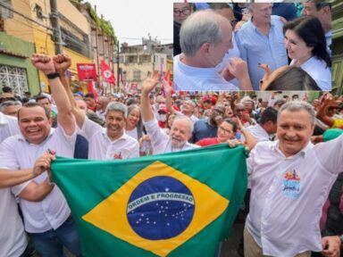 Lula, Ciro e Tebet celebram os heróis da Independência na Bahia; já Bolsonaro ignora e faz passeio de moto