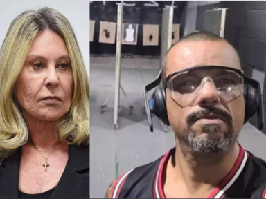 Lindôra ‘defende’ terrorista que ameaçou matar ministros e líderes da oposição