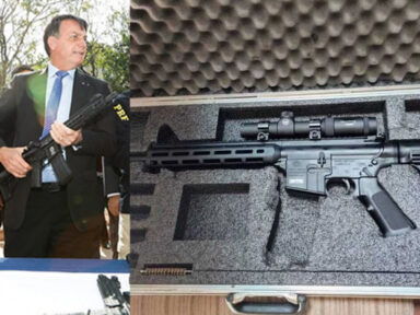 PF confirma que fuzil vendido após decreto de Bolsonaro armou o PCC