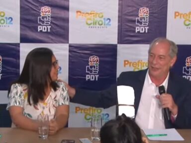 Ciro anuncia Ana Paula Matos na vice da sua chapa à Presidência