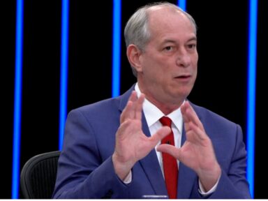 No JN, Ciro propõe mudar a política econômica e diz que Bolsonaro foi ‘genocida’ e ‘anticiência’