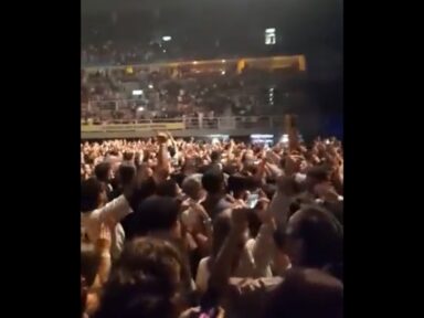 Multidão grita “Fora, Bolsonaro” em show de Milton Nascimento na Barra da Tijuca