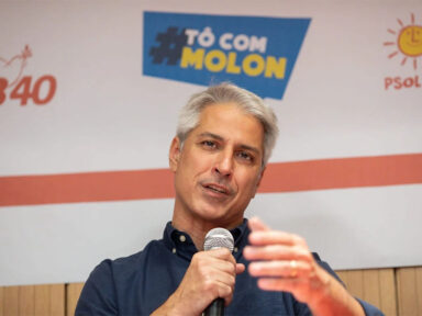 Nossa disputa é contra o representante de Bolsonaro, diz Molon ao confirmar candidatura ao Senado